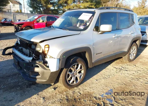 2016 Jeep Renegade Latitude z USA, uszkodzony, nr VIN ZACCJBBT7GPD82139